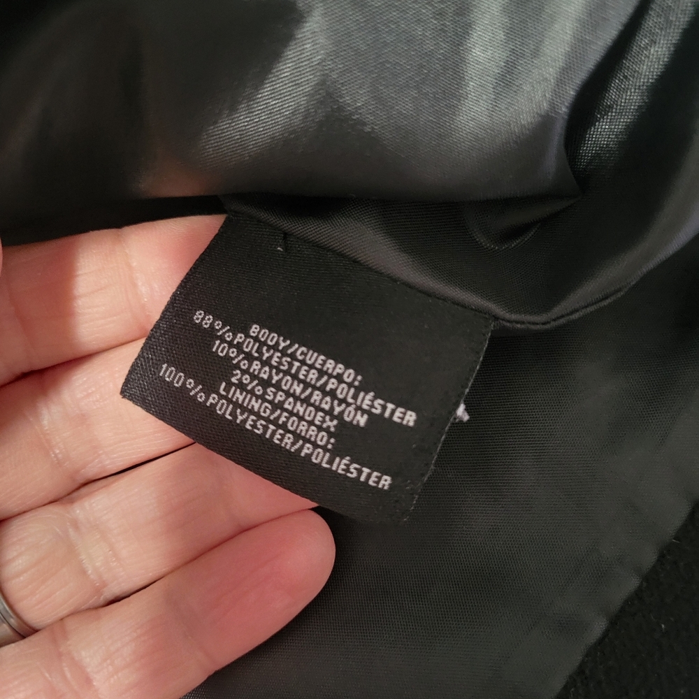 Attention  Black PeaCoat - Picture 6 of 10